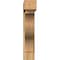 Ekena Millwork Funston Block Rough Sawn Bracket w/ Offset Brace, Western Red Cedar, 8"W x 32"D x 40"H BKT0806X32X40FST05RWR - alternate 4
